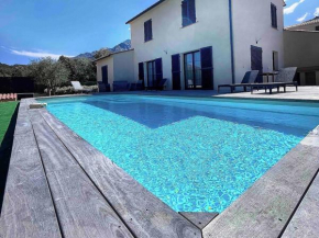 Belle villa Amanduli avec piscine